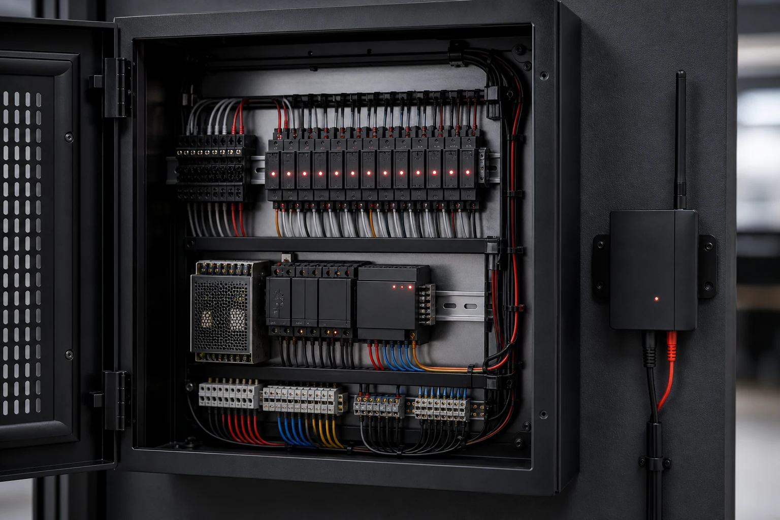 Professionally installed IoT control and monitoring system